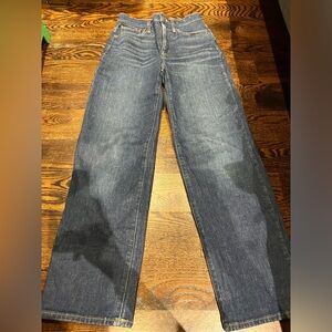Madewell wide leg jeans
